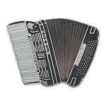 Mini-Pin Accordion Black